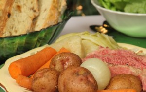 Savory Corn Beef & Cabbage